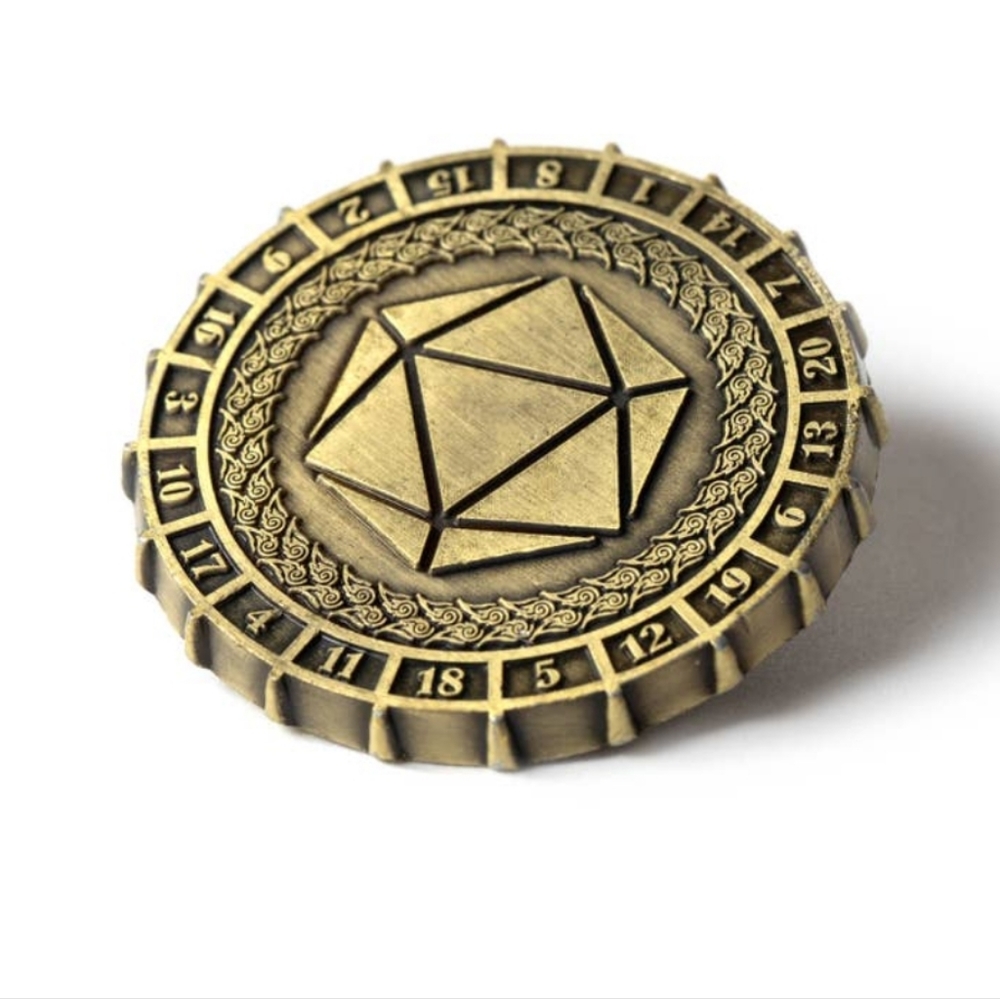 Metal D20 Spinner